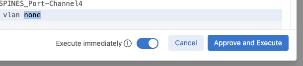 Execute Change Control