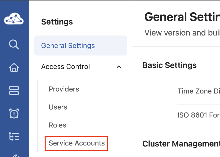 Service Accounts